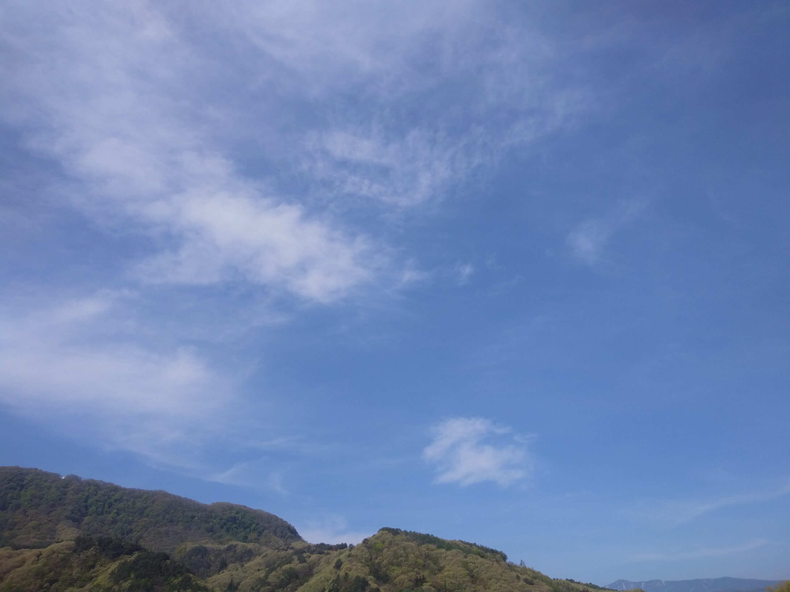 地方の青空